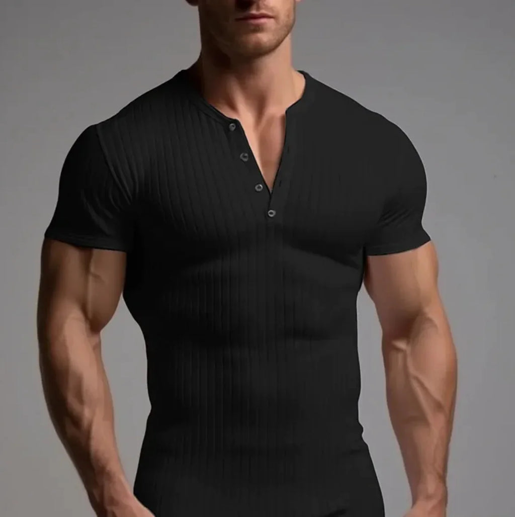 Men's Flex-Fit Solid Tee
