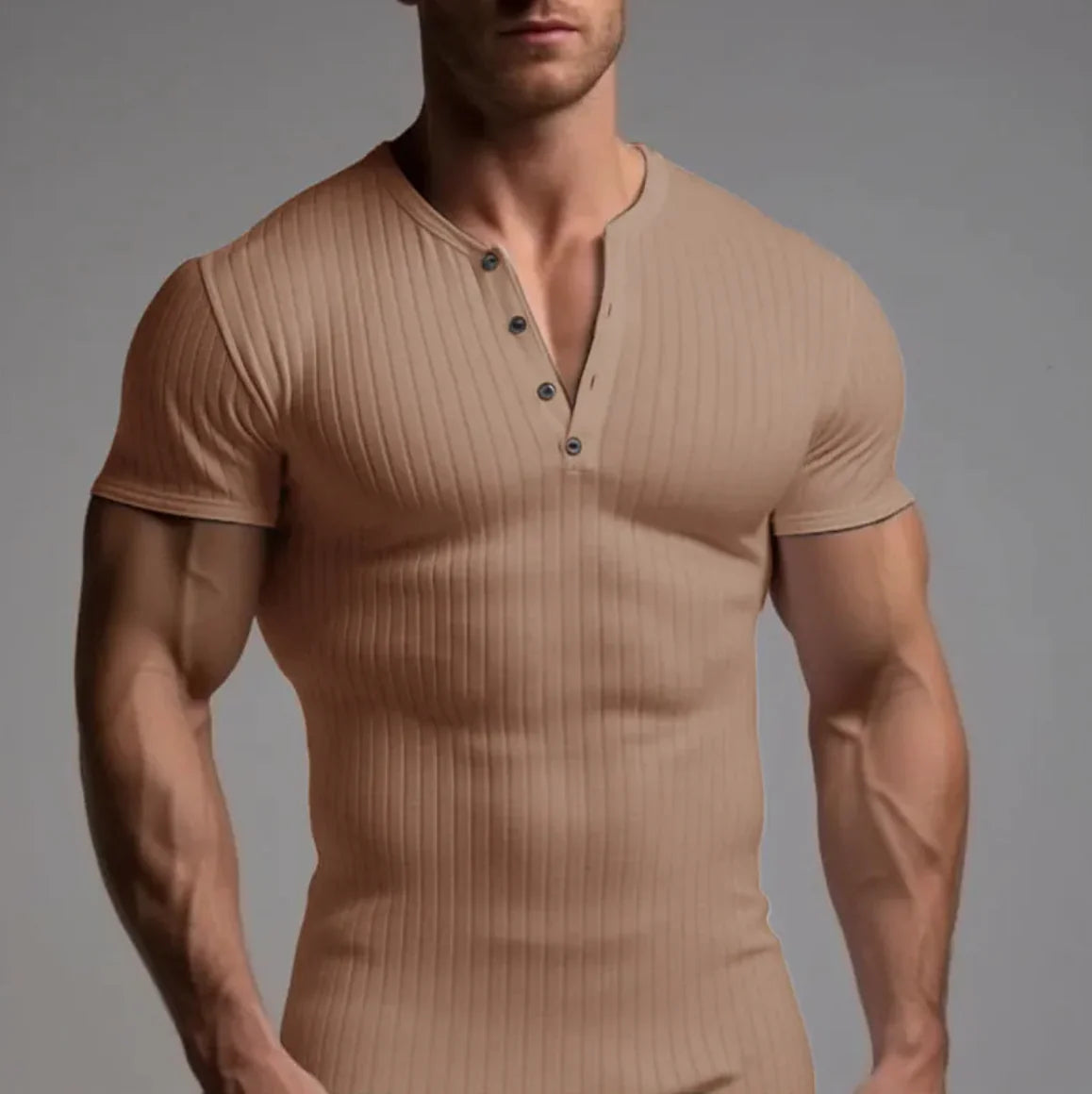 Men's Flex-Fit Solid Tee