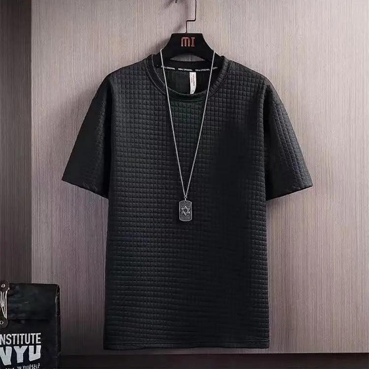 Men's Casual Outfit: Tee & Shorts Set